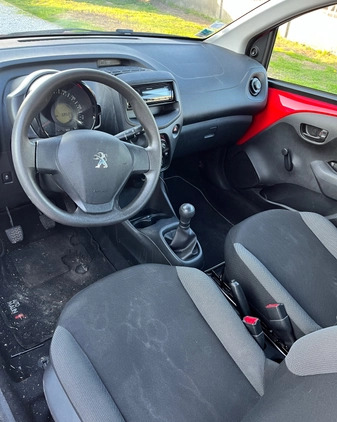 Peugeot 108 cena 14900 przebieg: 98000, rok produkcji 2015 z Brzesko małe 121